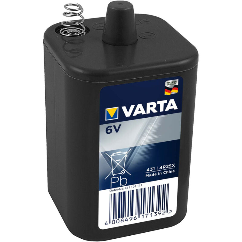 Varta - professional 431 z/k 4R25X Spezial-Batterie 4R25 Federkontakt Zink-Kohle 6 v 8500 mAh 1 St.