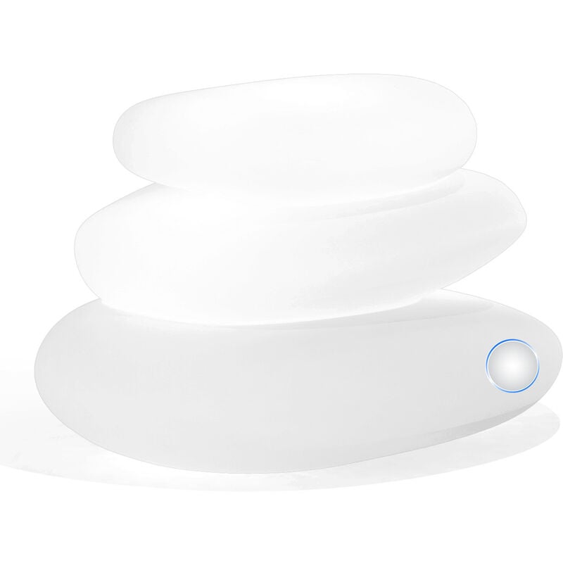 Gartenmöbelzubehör Lampe 75X62X47 h mod. Eden Bright Weisse Lampe