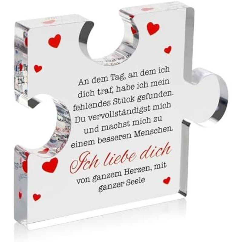VELENTI Geschenke für Frauen, Partner und Pärchen Geschenke - Liebes Geschenk für sie und ihn 1-Hochzeitstag, Jahrestag Geschenk für Sie Ihn