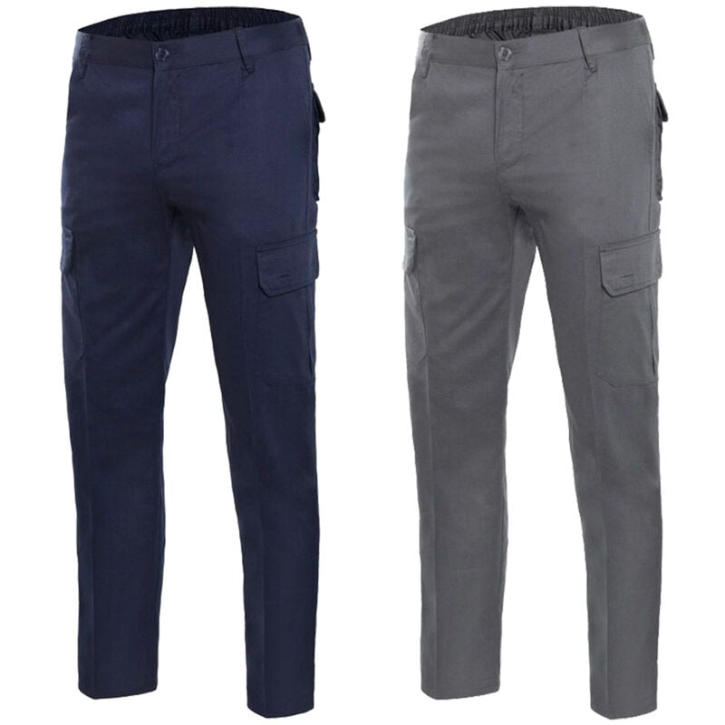 103013 Arbeitshose - 48 (eu) - Grau - Velilla