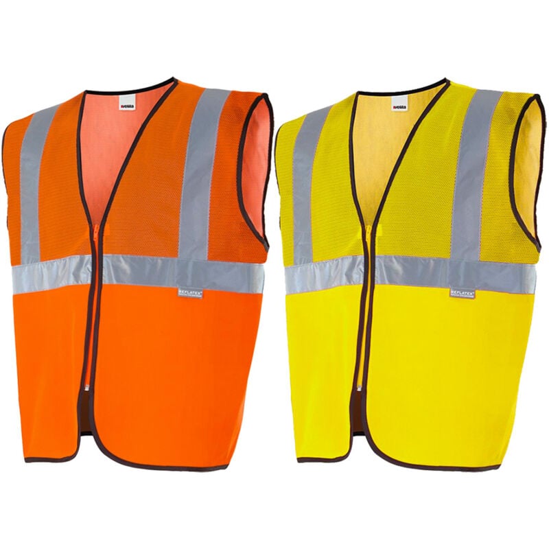 Velilla 146 Warnschutz Arbeitsweste - XXL - Orange