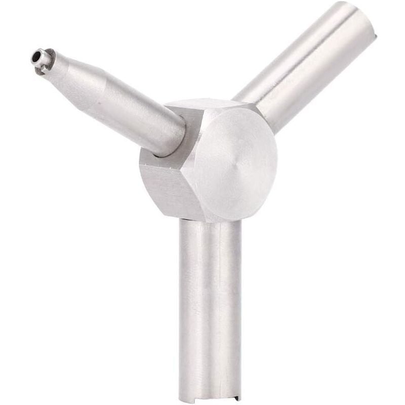 Ventilschlüsselteil für KSC WA Airsoft KSC Magazin-Mag-Entfernungswerkzeug, Dreieck-Ventilschlüssel Silber..DEBUNS