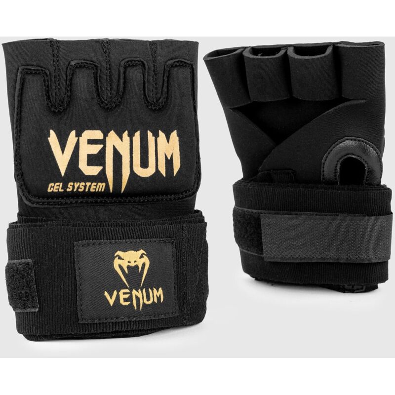 Venum Gel Kontact Hand Wrap Boxbandagen - Gel Bandagen Schwarz/Gold M