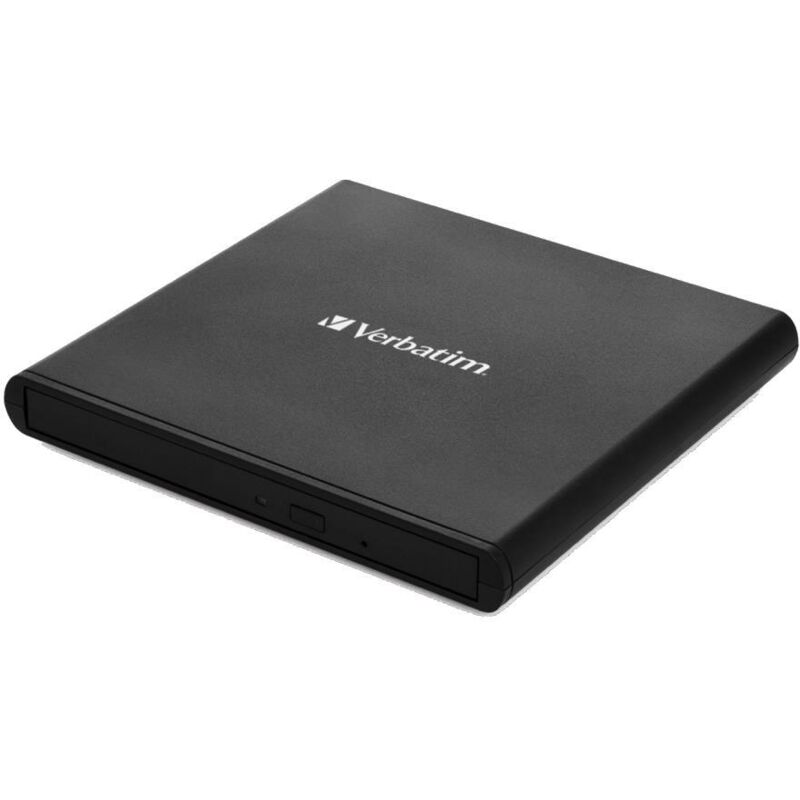 Verbatim Externer CD/DVD-RW-Brenner USB 2.0 SLIM LIGHT