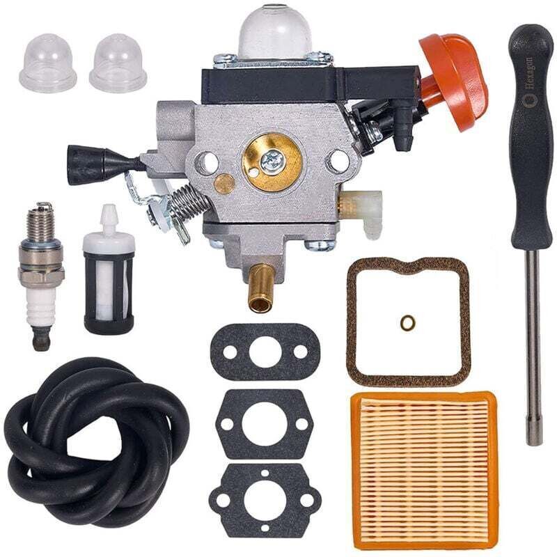 Vergaser für Stihl FS131, FS131R, FS311, KM131, HT131, HT132, HT133, HT134, HT135 ersetzt das Tuning-Kit 4180-120-0617 mit dem Luftfilter-Kit 4180