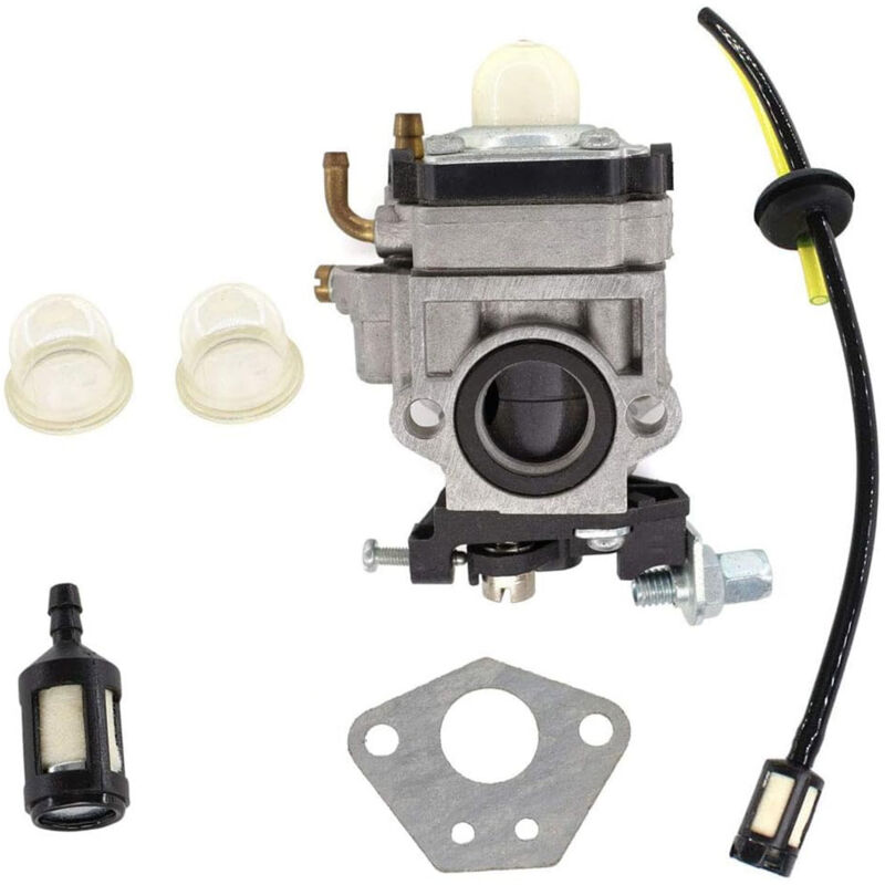 Vergaser mit Kraftstoffschlauch – Kraftstofffilterset für Fuxtec Freischneider FX-PS152, FX-MS152, FX-MT152, MFS520, FX-FSR152 – Multiool 2 in 1 4 in