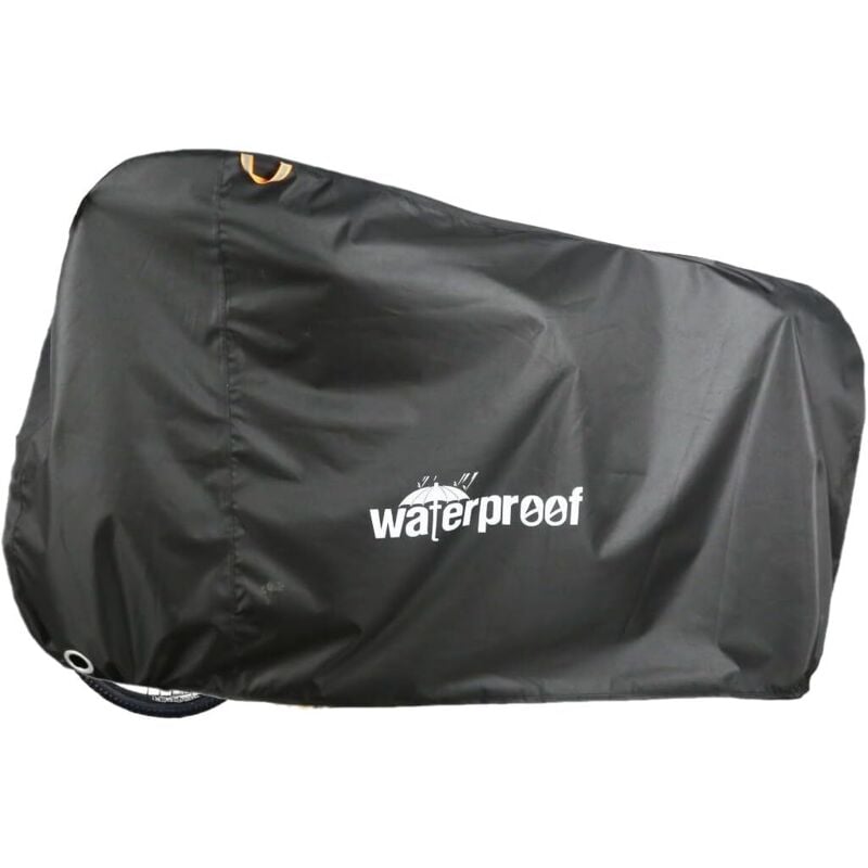 Verkauf Fahrradabdeckung Outdoor Wasserdicht Fahrradabdeckungen Regen Sonne UV Staub Wind Proof mit Schloss Loch für Mountain Road Elektrofahrrad,