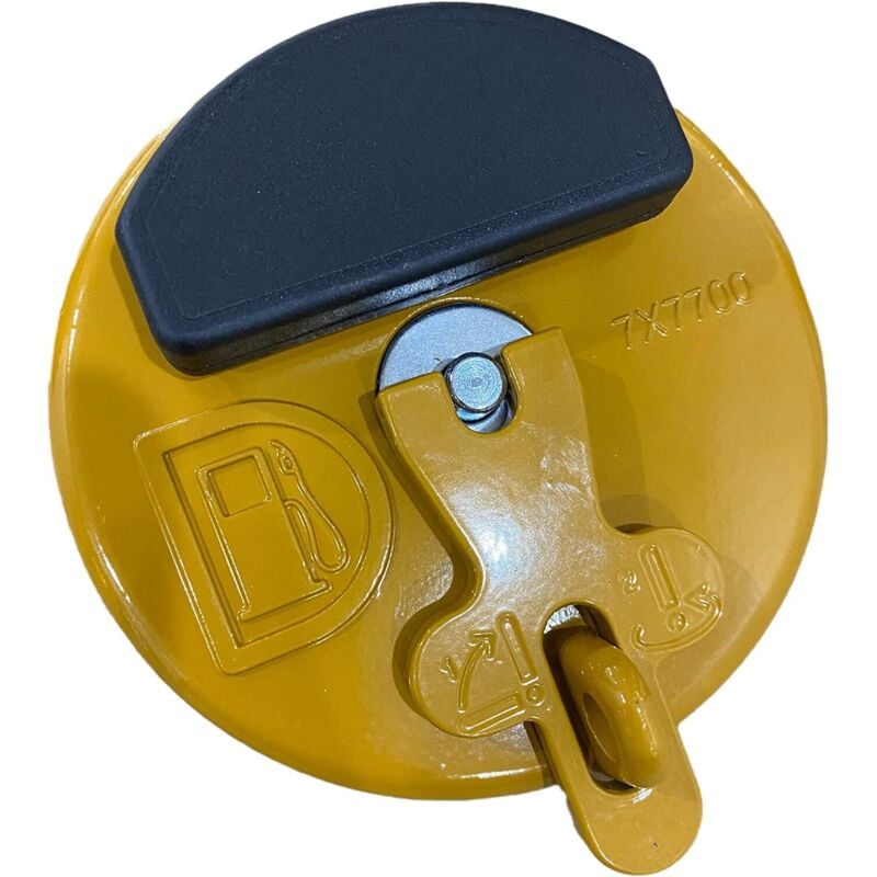 Verriegelbarer Tankdeckel, ersetzt 7X7700, passend für Caterpillar (Cat) Bulldozer Bagger 515 525B 525C 535B 535C