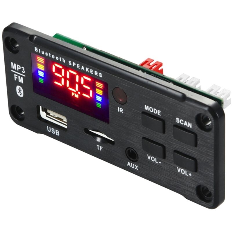 VerstäRker 25Wx2 12V MP3 Decoder Board Audio Bluetooth 5.0 Drahtloses Musik Auto MP3 Player mit Bluetooth