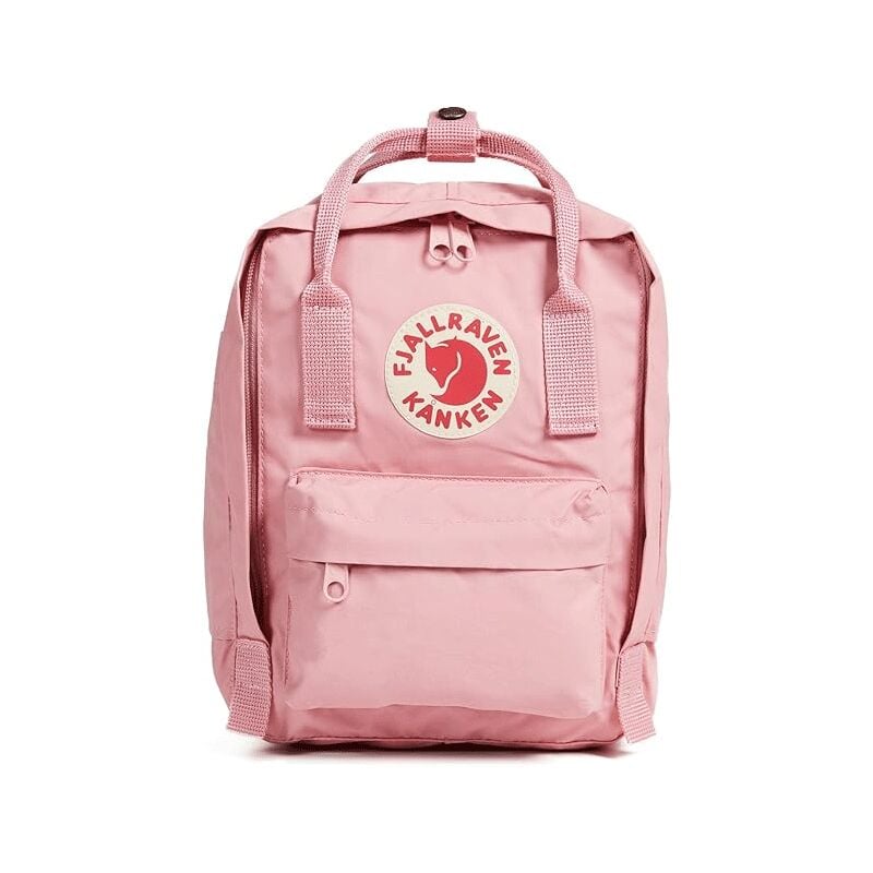 Rucksack Freizeit Wandern Reisen Schulrucksack aus Oxford Canvas für Laptop Tablet Laptop 20 Zoll (Rosa)