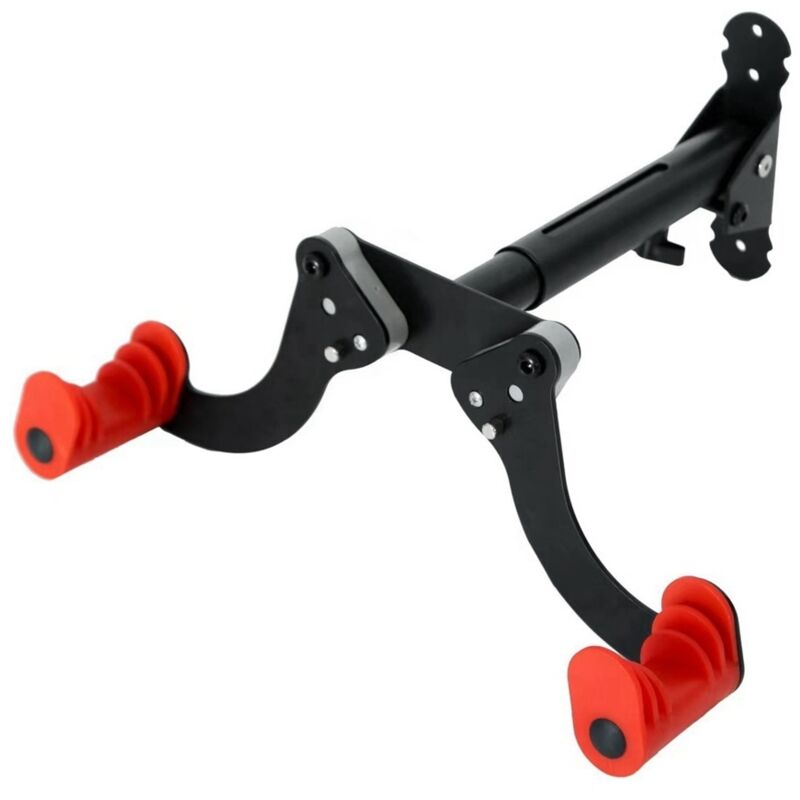 Verstellbare Fahrrad-Wandhalterung für die Straße, Hängende Aufbewahrung, Kinderfahrrad, Roller, Faltbarer Haken, Teleskop-Fahrradhalter