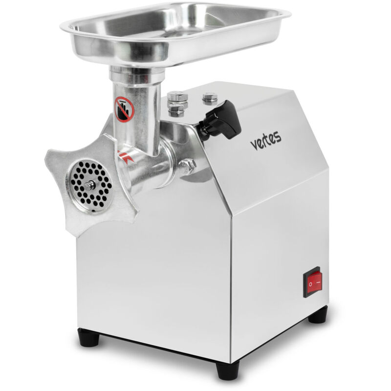VERTES Fleischwolf Fleischmaschine Elektrisch, Edelstahl, 250W