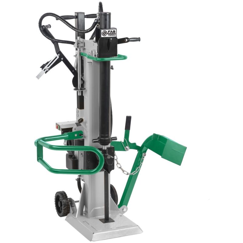 Vertikaler Holzspalter - 3000 W - Druckkraft 10 T - FAR TOOLS - 182039