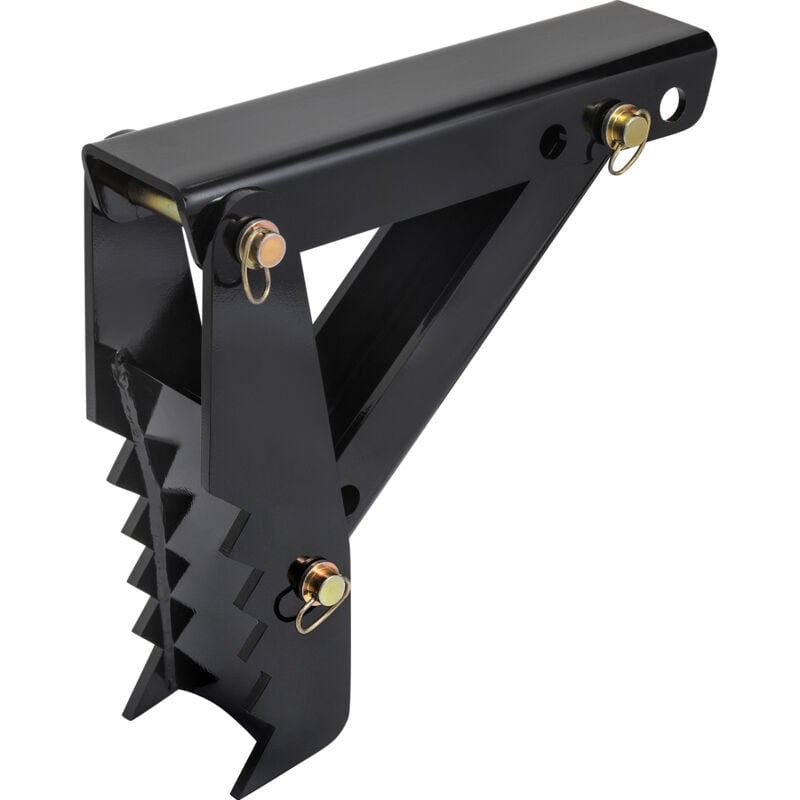 Mophorn - vevor 18-Zoll-Bagger-Daumen, 1/2-Zoll-Zahndicke, robuster Bagger-Daumen, anschweißbare Daumenaufsätze aus schwarzem Stahl mit