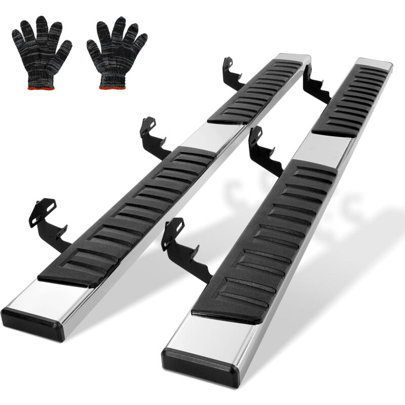 Mophorn - vevor 6-Zoll-Trittbretter Kompatibel mit 2015-2023 Ford F150-Crew Cab/2017-2023 Ford F-250 F-350 Super Duty Crew Cab, 201