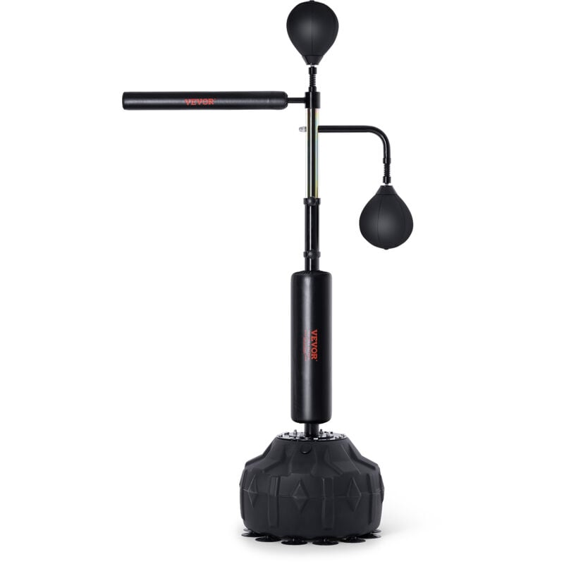 Vevor Box-Speed-Trainer, Boxsack mit Ständer, Reflex-Boxsack für Jugendliche & Erwachsene, Höhenverstellbares Schlagsack-Set mit Handschuhen,
