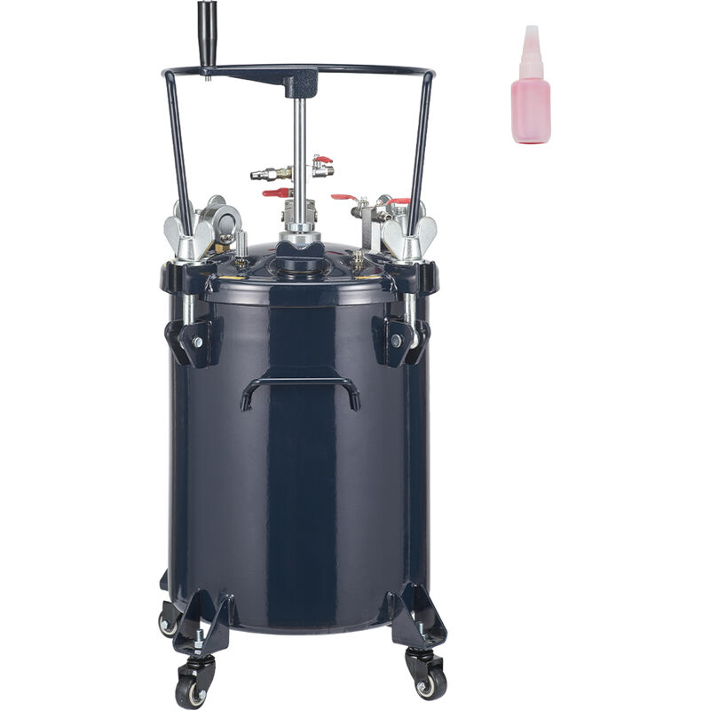 Mophorn - vevor Druckbehälter Farbbehälter Sprühfarbe Drucktopf 30 l Drucktank, 70 psi Lackierpistole Farbbehälter φ 80 x 42,5 cm Spray Paint