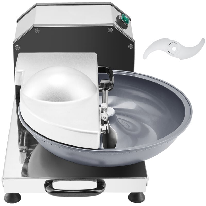 VEVOR Küchenmaschine Gemüsezerkleinerer 3000 U/min Küchenmaschine aus lebensmittelechtem Edelstahl mit S-förmiger Klinge, multifunktional zum