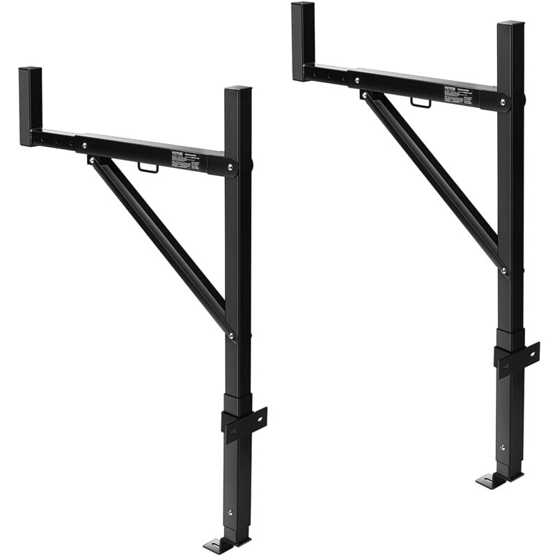 Mophorn - vevor Lkw-Gepäckträger Truck, 49-87 cm Ausziehbarer Lkw-Leiterträger, 980–1108 mm Höhenverstellbar, 113 kg Kapazität, Stahl-Leiterträger