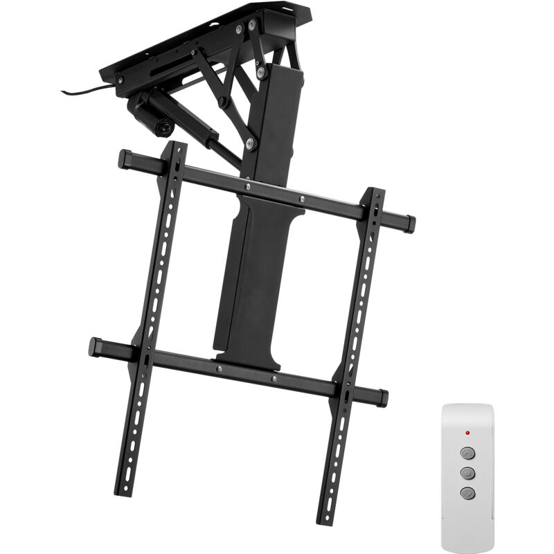 VEVOR motorisierte TV Deckenhalterung Halterung für 813 bis 1651 mm Fernseher, elektrischer verstellbarer herunterklappbarer Ständer mit max. VESA 60