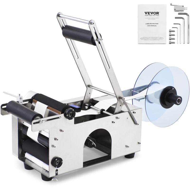 Mt-50, etikettierer Halbautomatische Rundflaschenetikettiermaschine und ist weit verbreitet in der Kosmetik-, Getränke-, Lebensmittel-,