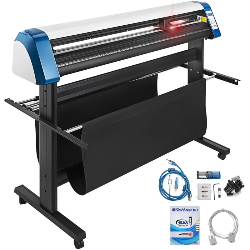 Schneidegerät 135 cml Vinyl Cutter Halbautomatische diy Vinyl Drucker Schneidemaschine Manuelle Positionierung Zeichen schneiden mit Bodenständer