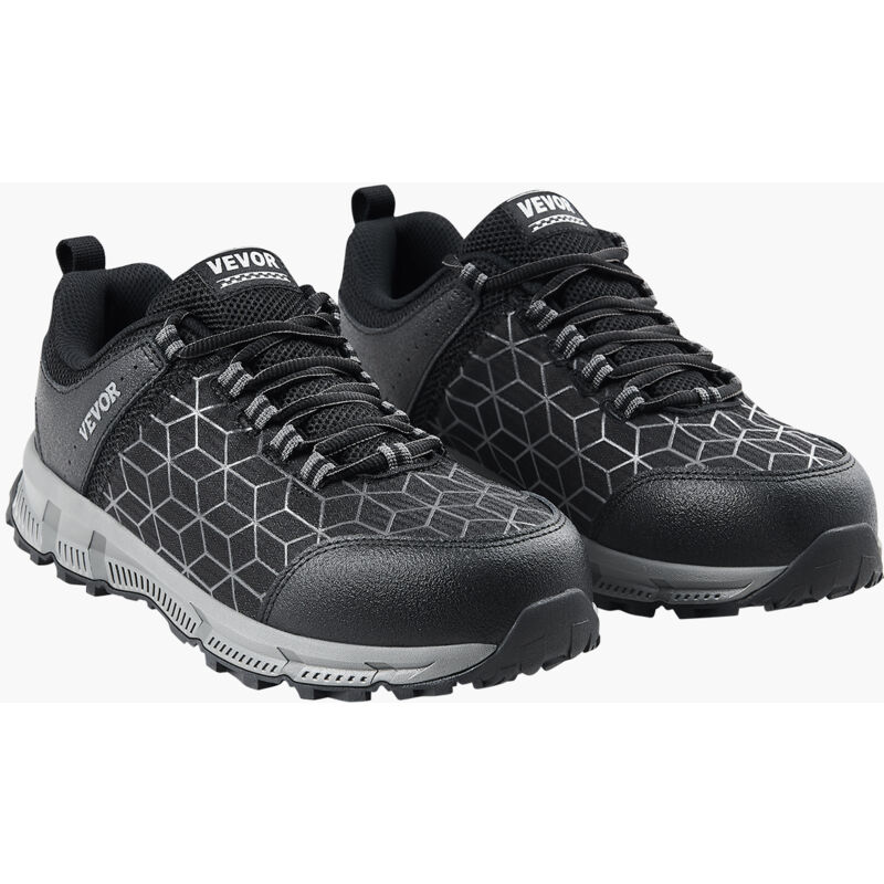 Sicherheitsschuhe für Herren, US-Größe 13 breit, Arbeitsschuhe mit gepolsterter Zehenpartie, unzerstörbare Sicherheits-Sneaker, Arbeitsschuhe für die