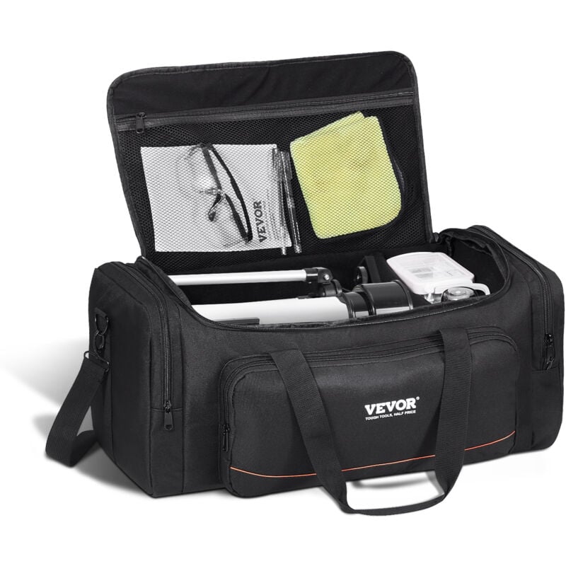 VEVOR Teleskoptasche, 560 mm, Transporttasche für Teleskope mit festen Schnallen, mehrere Taschen & abnehmbare Trennwand für Teleskope,