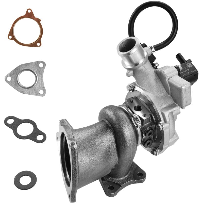 Turbo Turbolader mit Dichtungssatz Turbolader Ersatz für Automotoren, Kompatibel mit Ford Escape 2013-2016 54399880131 54399880130 54399880133
