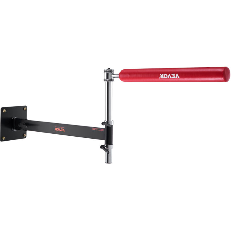 Vevor Wandhalterung Boxen Reflexstange, Boxen Speed Trainer Boxen Spinning Bar mit Handschuhen, Wandmontage Trainingsgeräte für Boxtraining