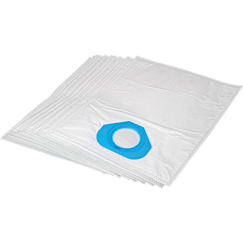 10 Beutel Mikrovlies kompatibel mit Staubsauger Mehrzwecksauger Nilfisk 70GA, 84GS, GA-70, GA70, GM-80, GM-90, GM80, GM90, GS-80, GS-90, GS80, GS90