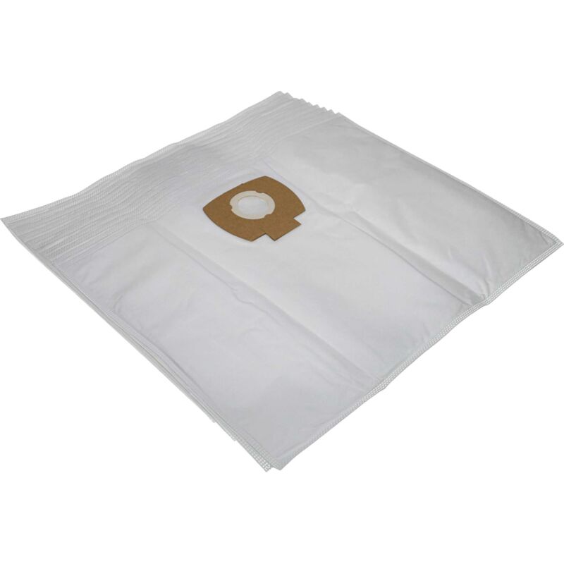 10 Beutel Mikrovlies kompatibel mit Staubsauger Saugroboter Mehrzwecksauger Nilfisk / Alto / Wap / Kew Aero 25-01, 25-11, 25-21, 25-Series - Vhbw