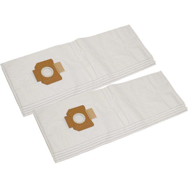 10 Staubsaugerbeutel kompatibel mit wap / Alto sq 650-21, sq 650-3M, sq 651-11, sq 690-31 Staubsauger, Mikrovlies - Vhbw