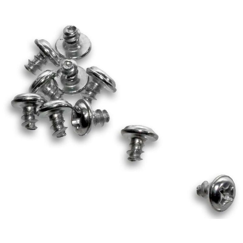 10x Schrauben kompatibel mit iRobot Roomba 866, 886, 900, 980 Saugroboter - Seitenbürsten Schrauben-Set - Vhbw