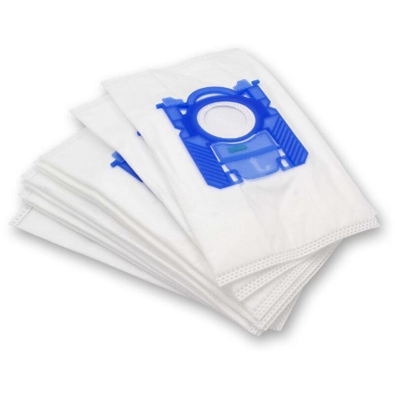 vhbw 10x Staubbeutel kompatibel mit Volta Airmax U 6425, U 6424, U 6423, U 6422, U 6421, U 6420, U 6419 Staubsauger - 30cm x 18cm Weiß