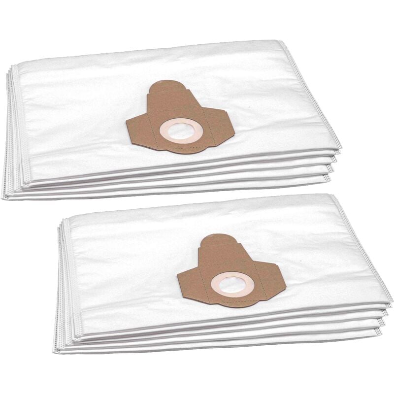 10x Staubsaugerbeutel kompatibel mit Philips hr 6923 Paris, hr 6936 Paris, hz 4800 / HZ4800 Staubsauger - Mikrovlies, 45cm x 30cm - Vhbw