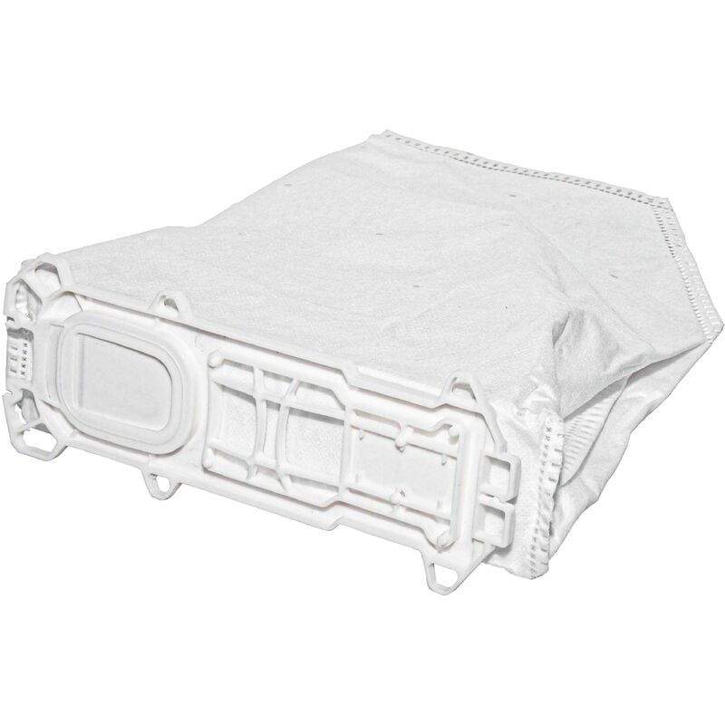 10x Staubsaugerbeutel kompatibel mit Vorwerk Kobold VK136SC Staubsauger - Mikrovlies, 31cm x 23cm, Weiß - Vhbw