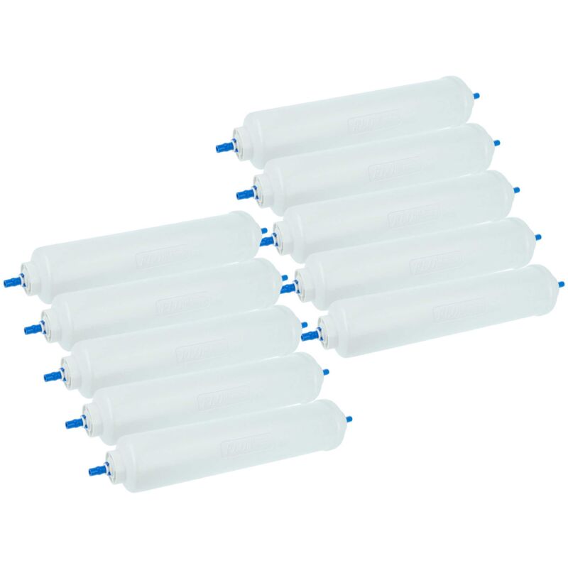 10x Wasserfilter Filterkartusche Filter kompatibel mit lg Electronics GWL2278XTQA, GW-L227BLQA, GW-L227BLQV, GW-L227BTQV Side-by-Side Kühlschrank