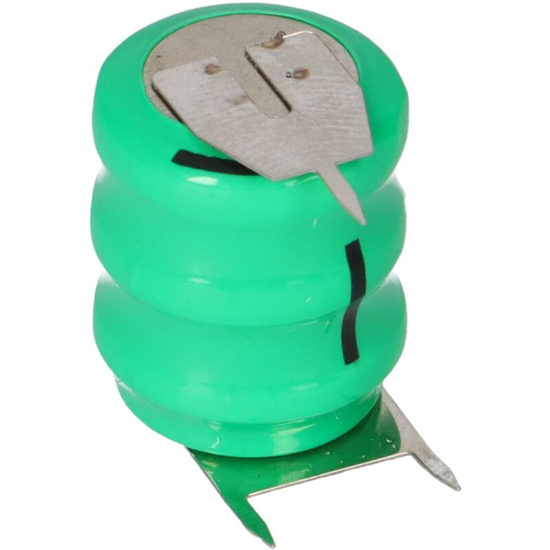 vhbw Akku Ersatz für 1/3AA für Modellbau (250mAh, 1,2V, NiMH, Grün)