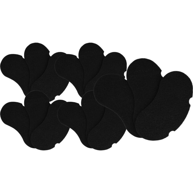 Vhbw - 15x Aktivkohle-Filter kompatibel mit Tefal Simply Invents inox FF1026, ff 1, FF1025, FR1031 Fritteuse