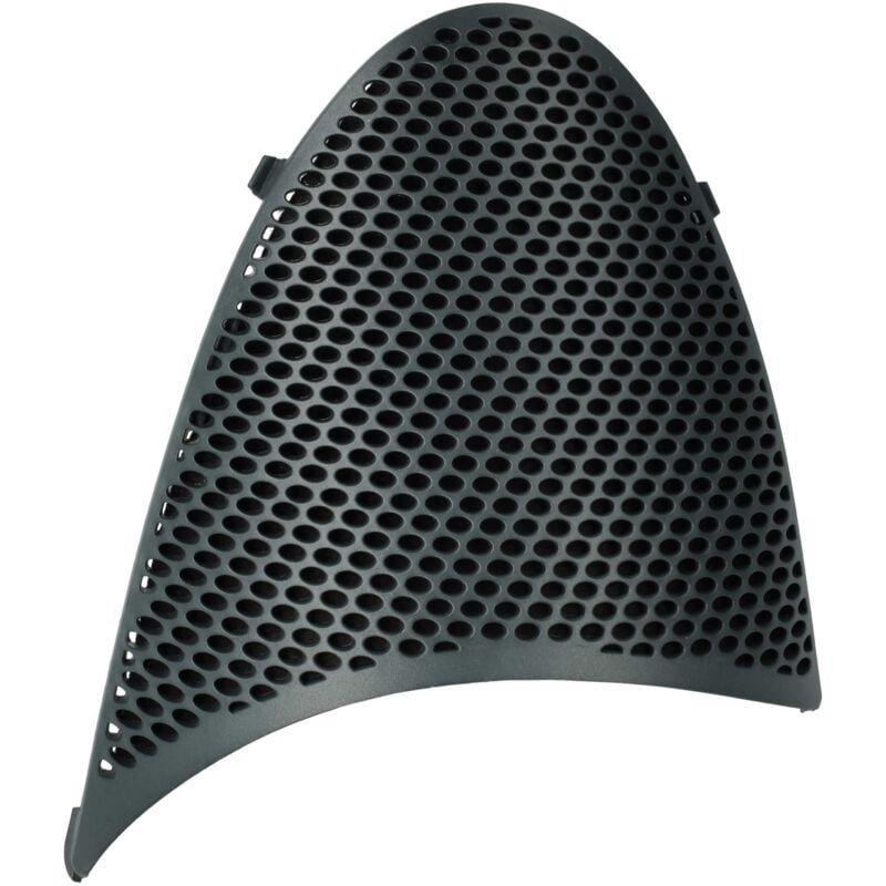 1x Gitter kompatibel mit Vorwerk Kobold VK150, 150 Staubsauger - Abdeckung, Dunkelgrau - Vhbw