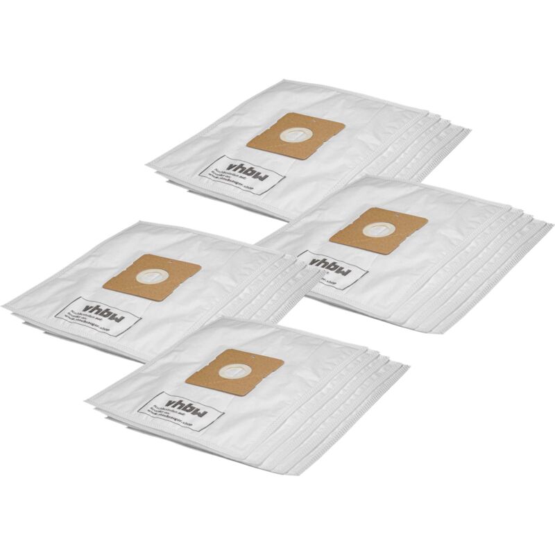 vhbw 20x Staubbeutel kompatibel mit AEG AE 4200 Ergo Essence, AE 2000 - Ergo Essence, AE 2000 - Trio Staubsauger - 32cm x 27cm Weiß