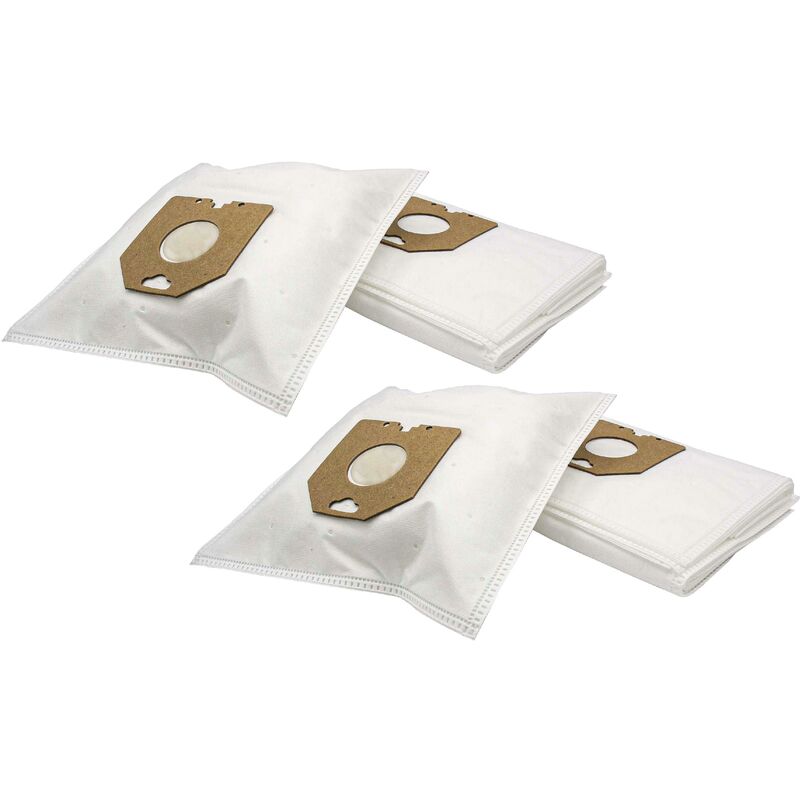 20x Staubsaugerbeutel kompatibel mit Philips tc 400 - tc 999, tc Exclusive Staubsauger - Mikrovlies, 31cm x 22cm, Weiß - Vhbw