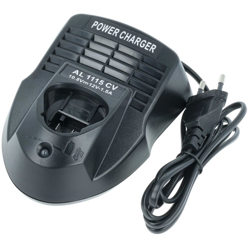 Ladegerät kompatibel mit Bosch PS70-2A, psm 10.8 li, psr 10.8 Li-2 Werkzeug Akkus - Typ 2 - Vhbw