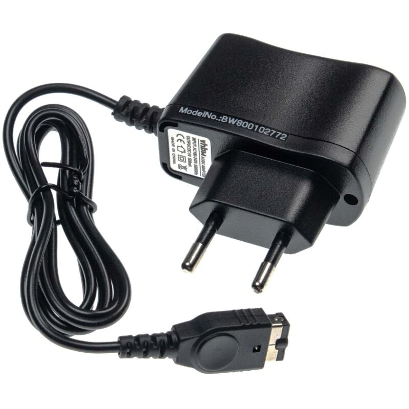Vhbw - Netzteil kompatibel mit Nintendo ds (1. Generation) & Gameboy Advance sp - Ladekabel Ladegerät Netzkabel Kabel (5V)