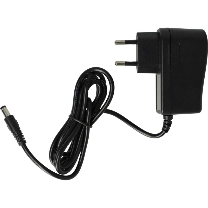 Vhbw - 220V Netzteil Ladegerät Ladekabel 10W (5V/2A) mit Rundstecker kompatibel mit Laufwerke, Festplatten, Player, Akku, Ladestation, Trafos,