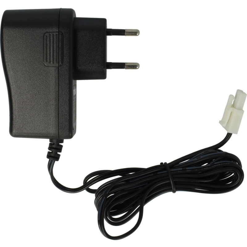 vhbw Ladegerät für RC-Akkus mit Tamiya Mini-Anschluss, RC-Modellbau Akkupacks - 200 cm 4,8 V / 0,25 A