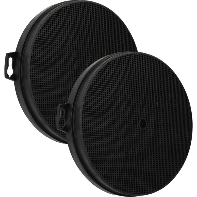 2x Aktivkohlefilter kompatibel mit Jan Kolbe Plus 84 cn, Plus 85 a, Plus 85 cn, Plus 94 a, Plus 94.2 cn Dunstabzugshaube - 21 cm - Vhbw