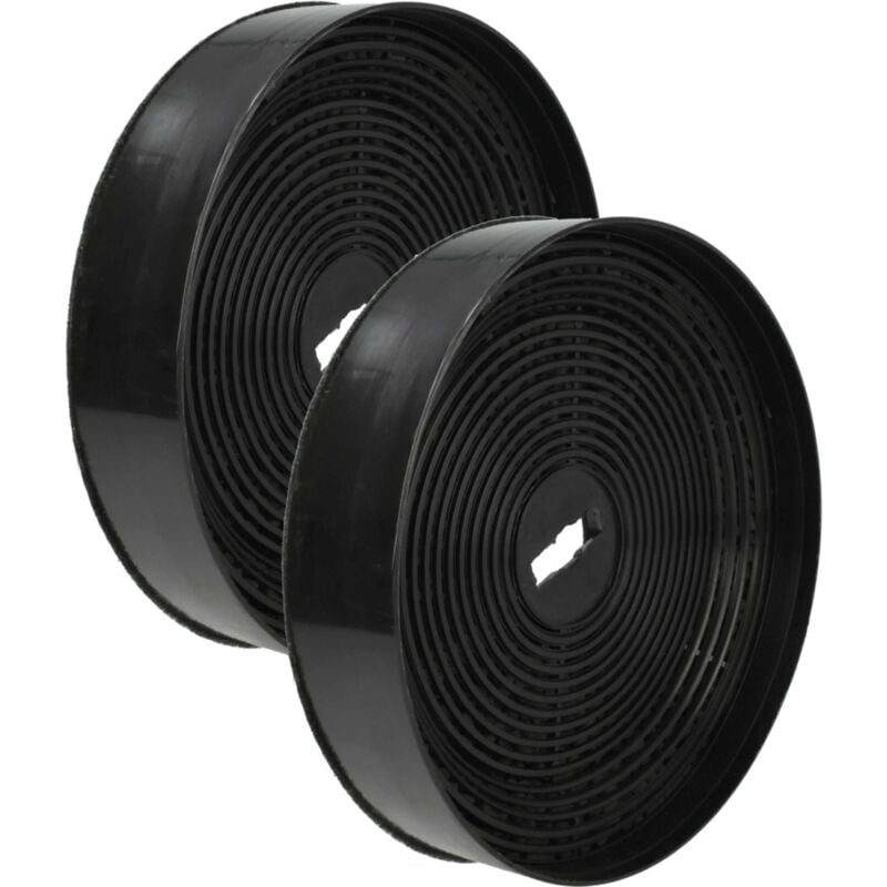 2x Aktivkohlefilter kompatibel mit Gorenje dvg 600 ax, dvg 600 e, dvg 600 ge, dtk 900 w, dv 6455 x Dunstabzugshaube - 17,05 cm - Vhbw