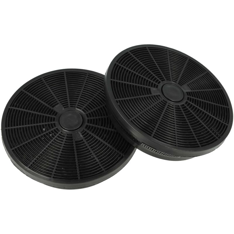 2x Aktivkohlefilter kompatibel mit Hotpoint-Ariston htc 6 t, htc 9 t, hs 7 tix, hs 9 tix Dunstabzugshaube - Vhbw